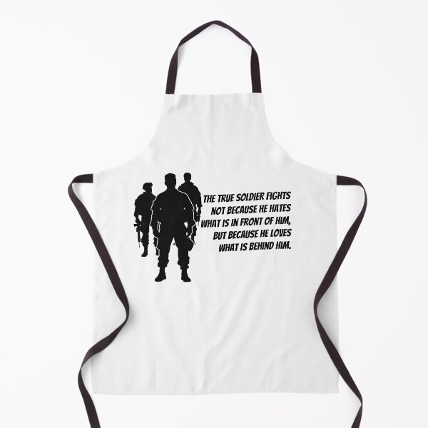 Item preview, The True Soldier ... slogan designed and sold by wojciech-c.