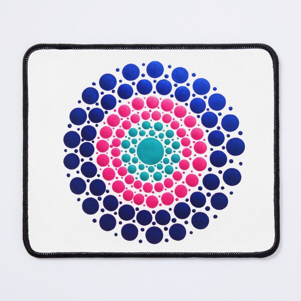Artikelvorschau, Punkt-Mandala – konzentrische Kreise entworfen und verkauft von Cardiff Creative.