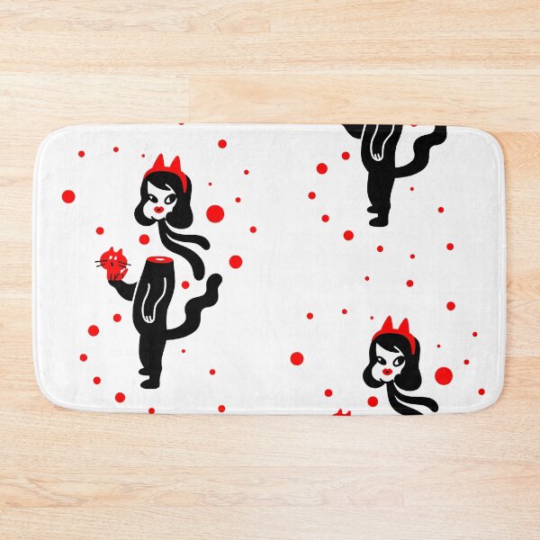 Item preview, Cat girl and kitten designed and sold by noico.