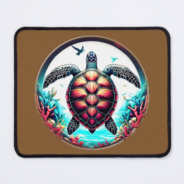 Item preview, REEF SEA TURTLE - #82572B designed and sold by Marlon Oseguera.