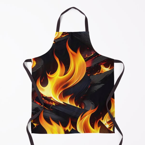 Item preview, Abstract Burning Wood Fire Pattern designed and sold by TheArtOfPat.