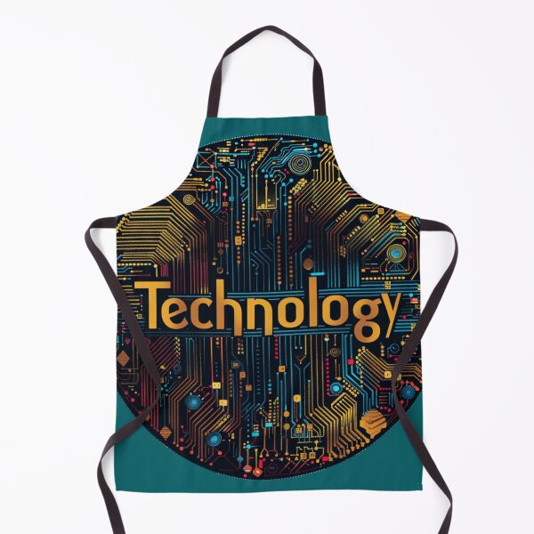 Item preview, Chic Microchip-Inspired Design with Cursive Text designed and sold by Ace Apparel Attire.