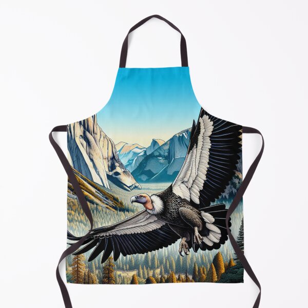 Item preview, Flight of a Condor Over Yosemite Valley National Park designed and sold by HippieFarms11.