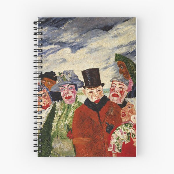 Item preview, James Ensor, 1860-1949 Belgium | Eccentric Elegance, Skeletons in Society, Dreams in Color, Surreal Spectacle  designed and sold by Bob-Studio.
