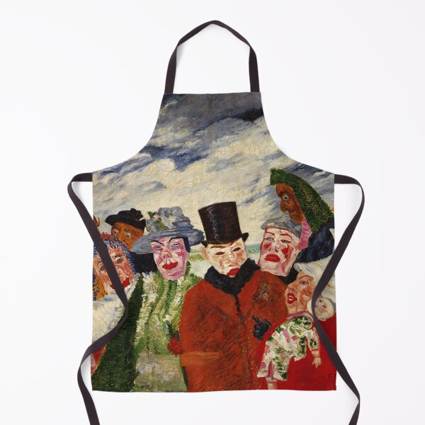 Item preview, James Ensor, 1860-1949 Belgium | Eccentric Elegance, Skeletons in Society, Dreams in Color, Surreal Spectacle  designed and sold by Bob-Studio.