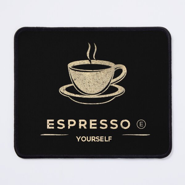 Item preview, Copy of espresso yourself design for coffee lovers designed and sold by SvarunPogani.