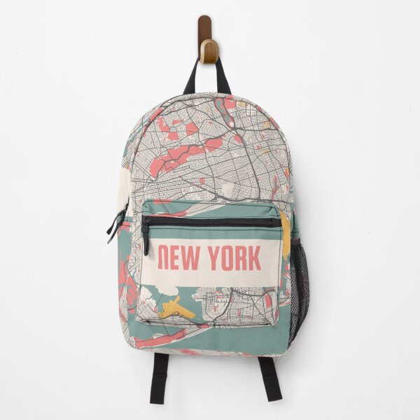 Item preview, New York City Map Chalk Retro City Map Poster designed and sold by Peek-Designs.
