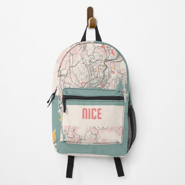 Item preview, Nice City Map Chalk Retro City Map Poster designed and sold by Peek-Designs.