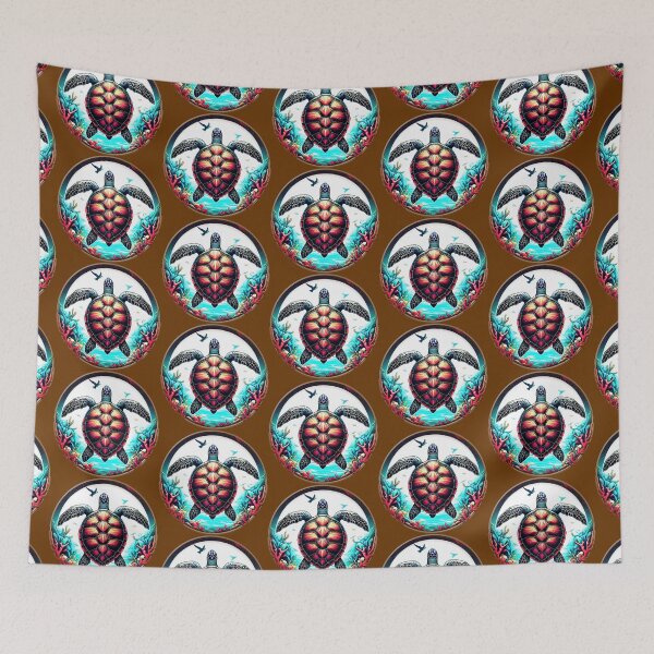 Item preview, REEF SEA TURTLE - #663300 designed and sold by Marlon Oseguera.