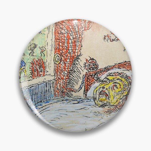 Item preview, James Ensor, 1860-1949 Belgium | Eccentric Elegance, Skeletons in Society, Dreams in Color, Surreal Spectacle  designed and sold by Bob-Studio.