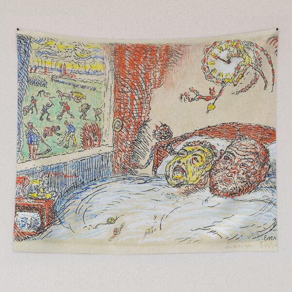 Item preview, James Ensor, 1860-1949 Belgium | Eccentric Elegance, Skeletons in Society, Dreams in Color, Surreal Spectacle  designed and sold by Bob-Studio.