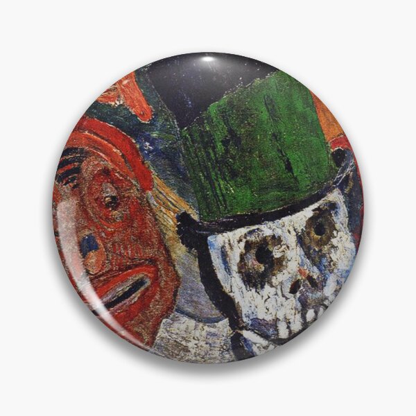 Item preview, James Ensor, 1860-1949 Belgium | Eccentric Elegance, Skeletons in Society, Dreams in Color, Surreal Spectacle  designed and sold by Bob-Studio.