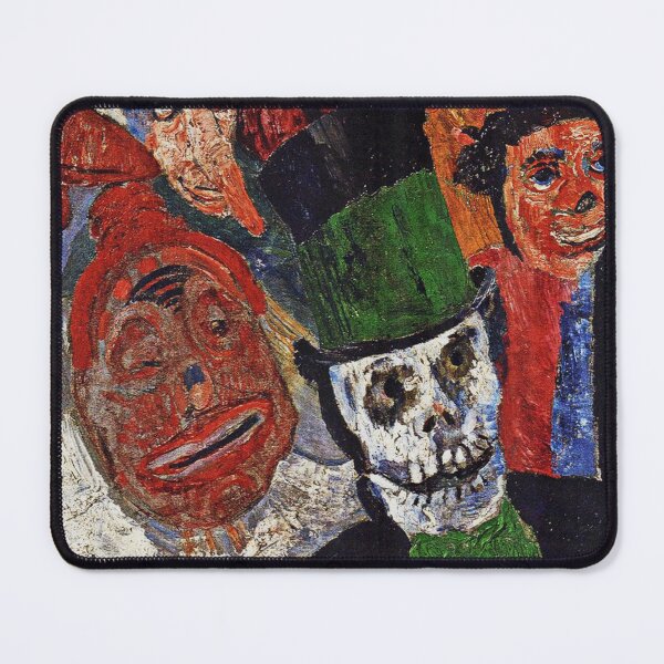 Item preview, James Ensor, 1860-1949 Belgium | Eccentric Elegance, Skeletons in Society, Dreams in Color, Surreal Spectacle  designed and sold by Bob-Studio.