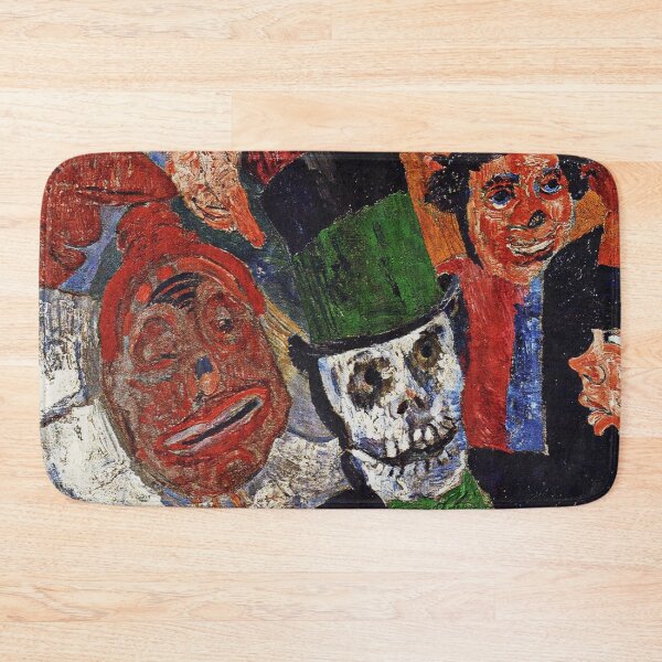 Item preview, James Ensor, 1860-1949 Belgium | Eccentric Elegance, Skeletons in Society, Dreams in Color, Surreal Spectacle  designed and sold by Bob-Studio.