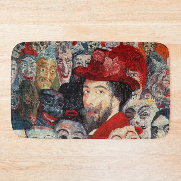 Item preview, James Ensor, 1860-1949 Belgium | Eccentric Elegance, Skeletons in Society, Dreams in Color, Surreal Spectacle  designed and sold by Bob-Studio.
