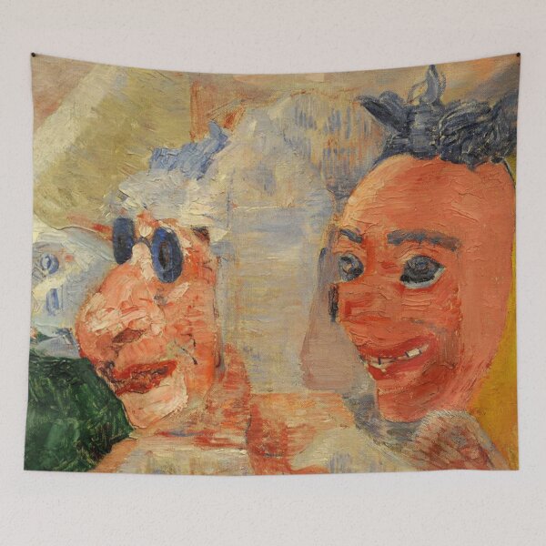 Item preview, James Ensor, 1860-1949 Belgium | Eccentric Elegance, Skeletons in Society, Dreams in Color, Surreal Spectacle  designed and sold by Bob-Studio.