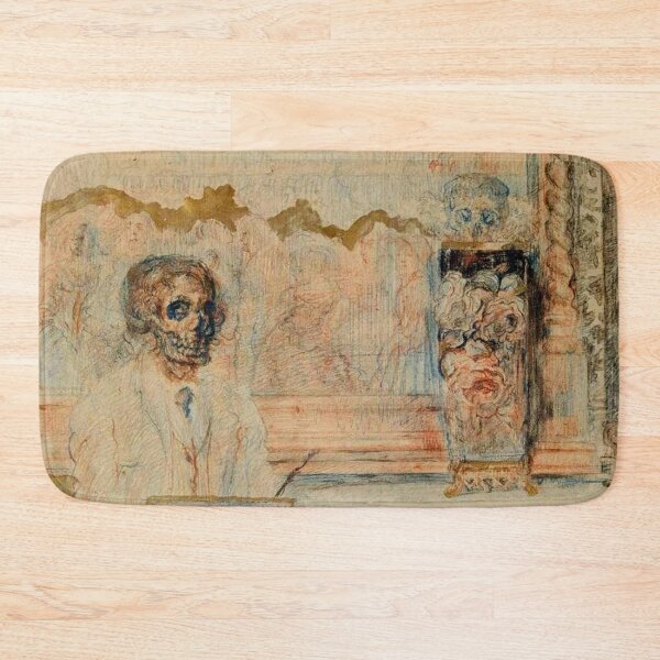 Item preview, James Ensor, 1860-1949 Belgium | Eccentric Elegance, Skeletons in Society, Dreams in Color, Surreal Spectacle  designed and sold by Bob-Studio.