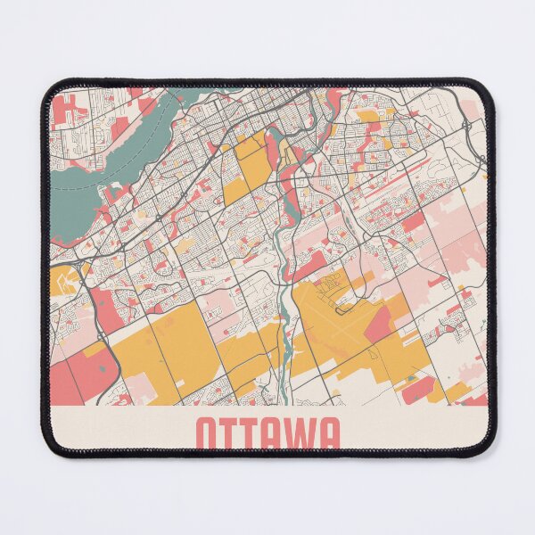 Item preview, Ottawa City Map Chalk Retro City Map Poster designed and sold by Peek-Designs.