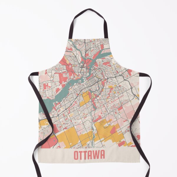 Item preview, Ottawa City Map Chalk Retro City Map Poster designed and sold by Peek-Designs.