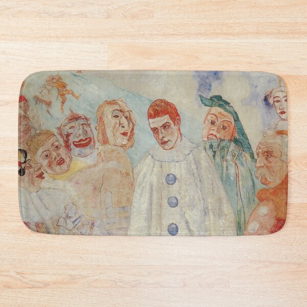 Item preview, James Ensor, 1860-1949 Belgium | Eccentric Elegance, Skeletons in Society, Dreams in Color, Surreal Spectacle  designed and sold by Bob-Studio.