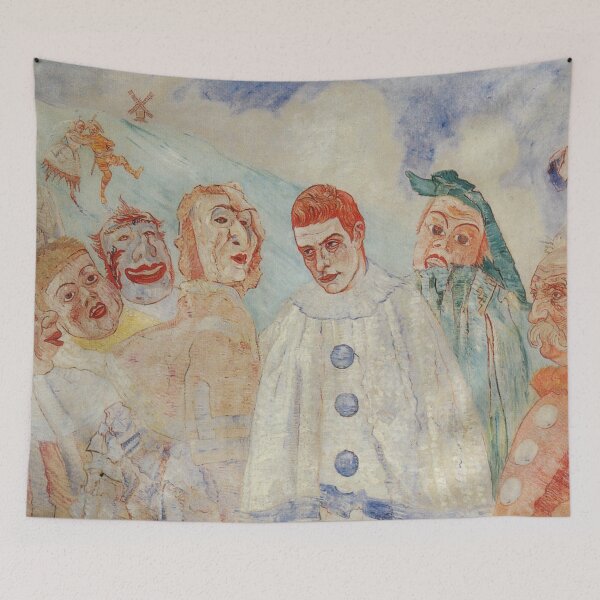 Item preview, James Ensor, 1860-1949 Belgium | Eccentric Elegance, Skeletons in Society, Dreams in Color, Surreal Spectacle  designed and sold by Bob-Studio.