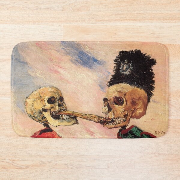 Item preview, James Ensor, 1860-1949 Belgium | Eccentric Elegance, Skeletons in Society, Dreams in Color, Surreal Spectacle  designed and sold by Bob-Studio.