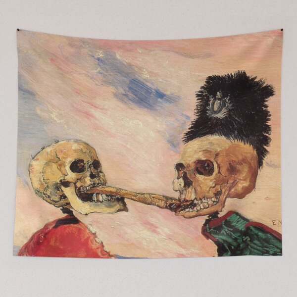 Item preview, James Ensor, 1860-1949 Belgium | Eccentric Elegance, Skeletons in Society, Dreams in Color, Surreal Spectacle  designed and sold by Bob-Studio.