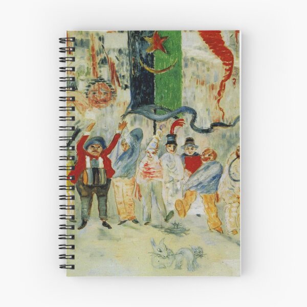 Item preview, James Ensor, 1860-1949 Belgium | Eccentric Elegance, Skeletons in Society, Dreams in Color, Surreal Spectacle  designed and sold by Bob-Studio.
