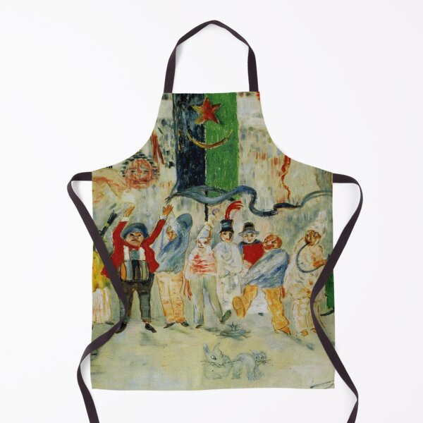 Item preview, James Ensor, 1860-1949 Belgium | Eccentric Elegance, Skeletons in Society, Dreams in Color, Surreal Spectacle  designed and sold by Bob-Studio.