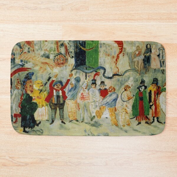 Item preview, James Ensor, 1860-1949 Belgium | Eccentric Elegance, Skeletons in Society, Dreams in Color, Surreal Spectacle  designed and sold by Bob-Studio.