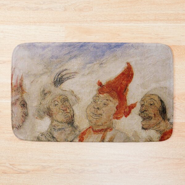 Item preview, James Ensor, 1860-1949 Belgium | Eccentric Elegance, Skeletons in Society, Dreams in Color, Surreal Spectacle  designed and sold by Bob-Studio.