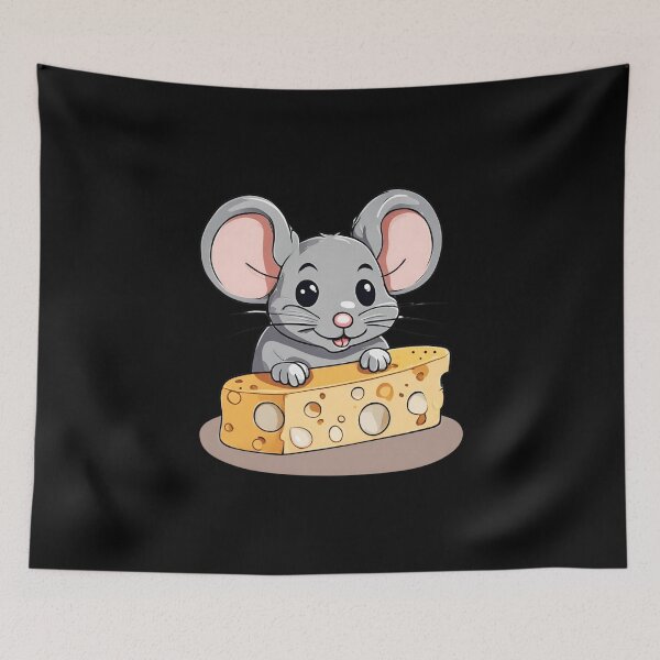 Item preview, Cute mouse with cheese  designed and sold by Culmika.