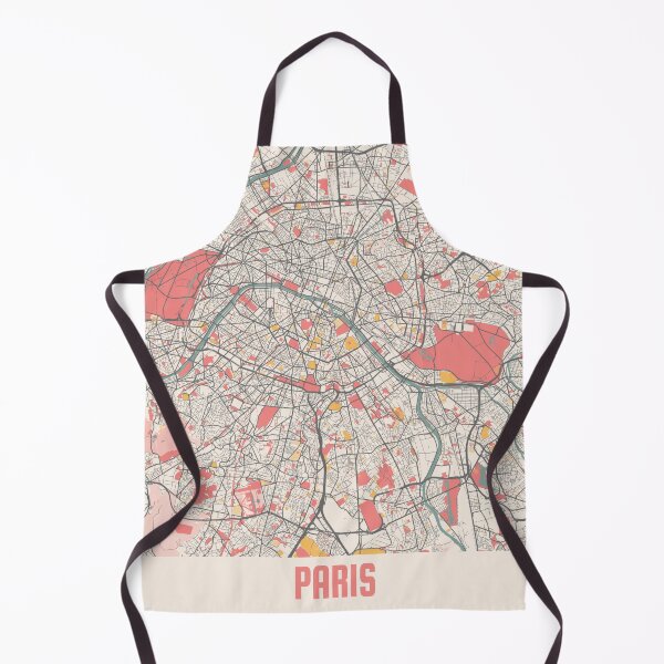 Item preview, Paris City Map Chalk Retro City Map Poster designed and sold by Peek-Designs.