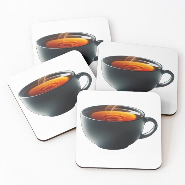 Item preview, Cup of Tea Hot Beverage in a Black Cup designed and sold by kylmllr101684.