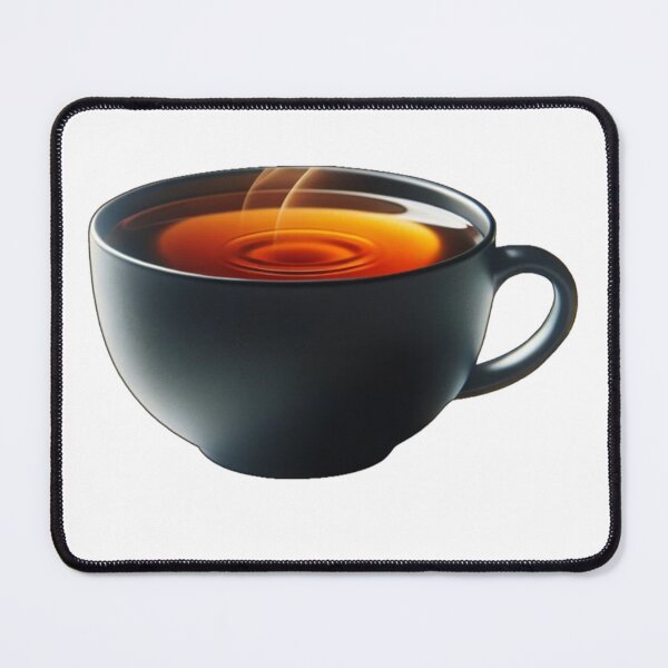 Item preview, Cup of Tea Hot Beverage in a Black Cup designed and sold by kylmllr101684.