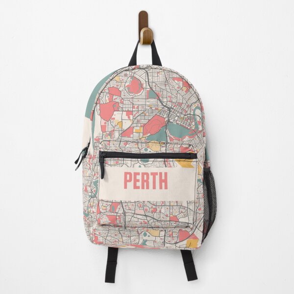 Item preview, Perth City Map Chalk Retro City Map Poster designed and sold by Peek-Designs.