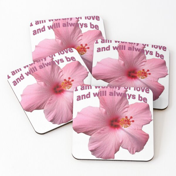 Item preview, i am worthy of love flower designed and sold by Sloppily '.