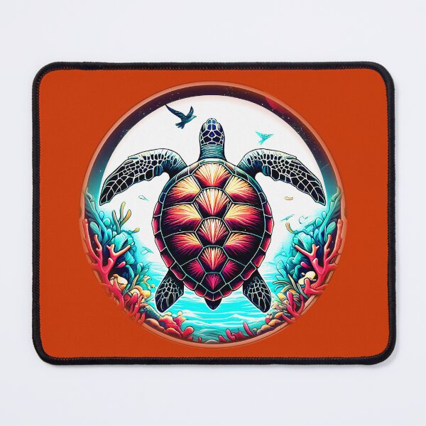 Item preview, REEF SEA TURTLE - #CC3300 designed and sold by Marlon Oseguera.