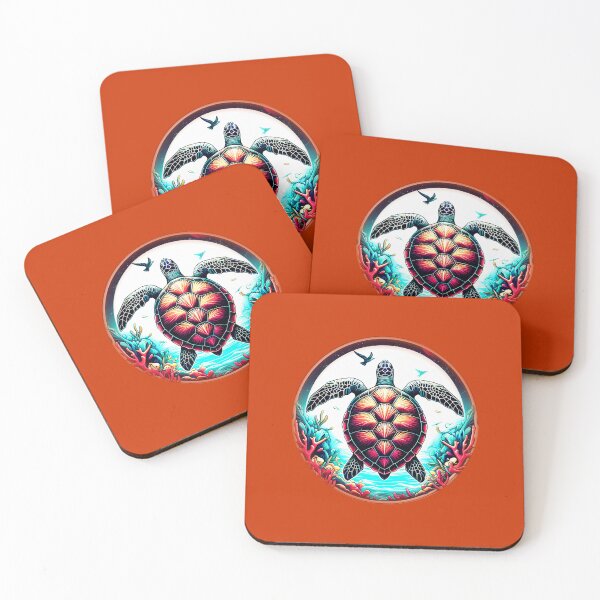 Item preview, REEF SEA TURTLE - #CC3300 designed and sold by Marlon Oseguera.