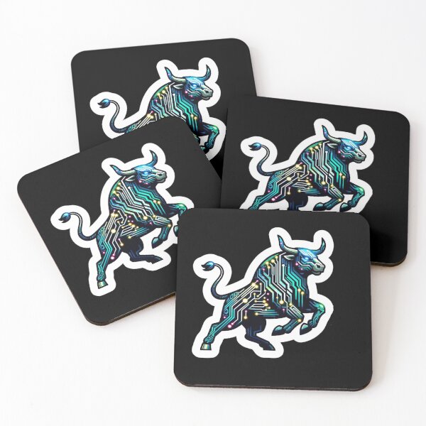 Item preview, Crypto Bull  designed and sold by pixelpulsenyc.