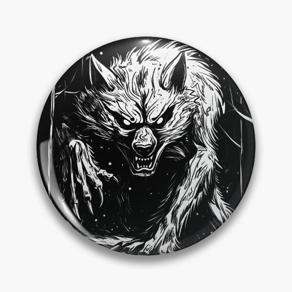 Item preview, Venganza Nocturna Lobo De Invierno designed and sold by Spookyashell.