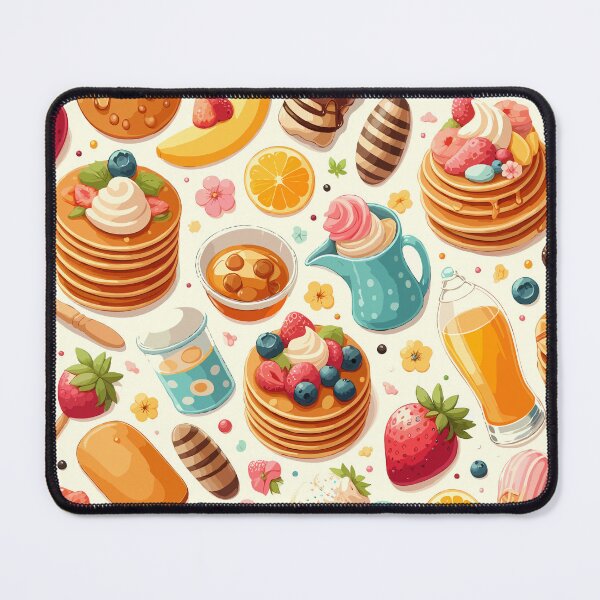 Item preview, Colorful Desserts Fruits and Beverages Pancake Lovers designed and sold by Stick-Artistry.