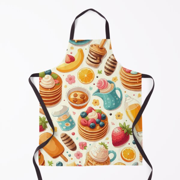 Item preview, Colorful Desserts Fruits and Beverages Pancake Lovers designed and sold by Stick-Artistry.