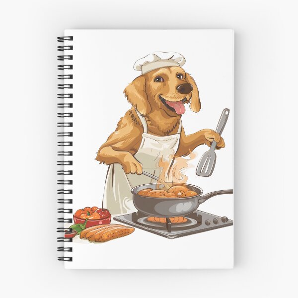 Item preview, golden retriever cooking  designed and sold by GeauxTigs225.