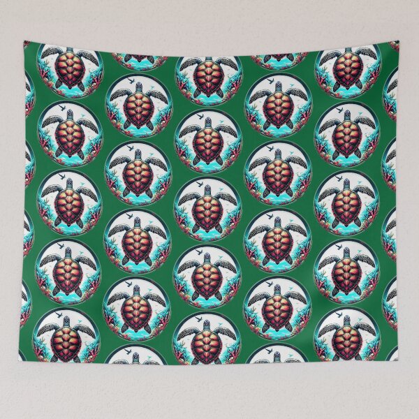 Item preview, REEF SEA TURTLE - #006633 designed and sold by Marlon Oseguera.