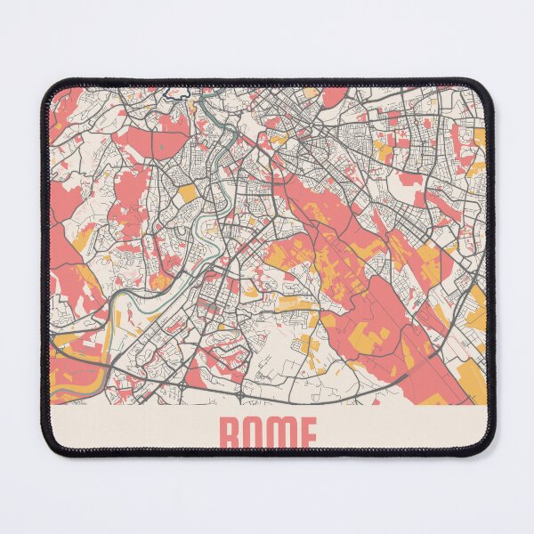 Item preview, Rome City Map Chalk Retro City Map Poster designed and sold by Peek-Designs.