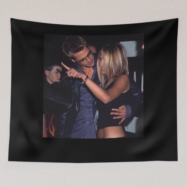 Item preview, Brad Pitt and Jennifer Aniston Classic  designed and sold by Jessicalcl.