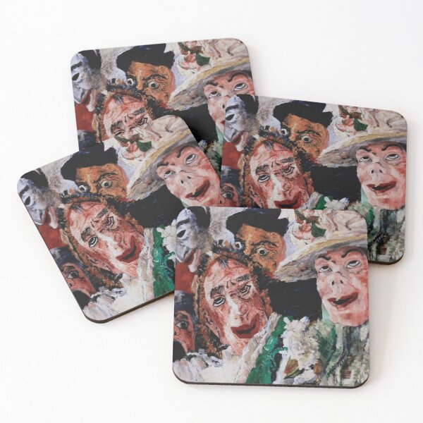 Item preview, James Ensor, 1860-1949 Belgium | Eccentric Elegance, Skeletons in Society, Dreams in Color, Surreal Spectacle  designed and sold by Bob-Studio.