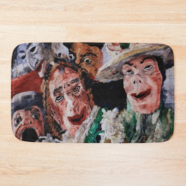 Item preview, James Ensor, 1860-1949 Belgium | Eccentric Elegance, Skeletons in Society, Dreams in Color, Surreal Spectacle  designed and sold by Bob-Studio.