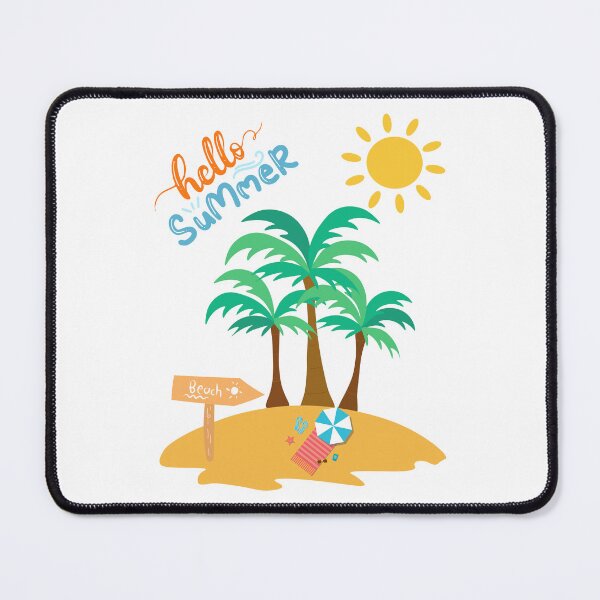 Item preview, Beach Hello Summer designed and sold by Mondir ⭐⭐⭐⭐⭐.